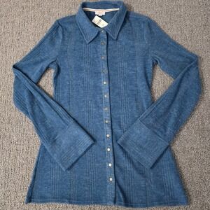 NWT Anthropologie  Pilcro Womens Brushed Buttondown Cardigan Sweater Size S